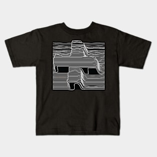 cross out of lines Kids T-Shirt